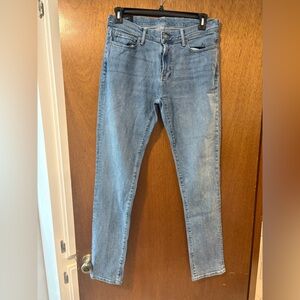 Abercrombie & Fitch Rustin Athletic Slim Denim Jeans 32x34 Light Wash